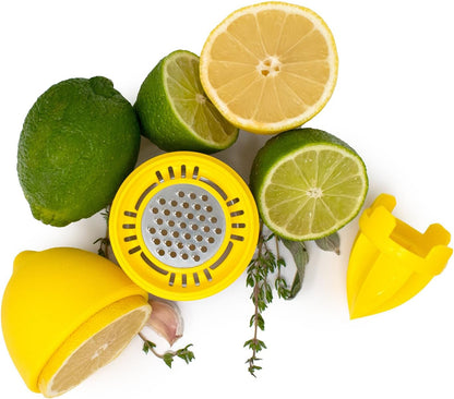 Citrus Juicer and Zester, Yellow