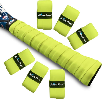 Tennis Racket Grip Tape (6 Grips) – Precut and Light Tac Feel Tennis Grip – Tennis Overgrip Grip Tape Tennis Racket – Wrap Your Racquet for High Performance (6 Grips)