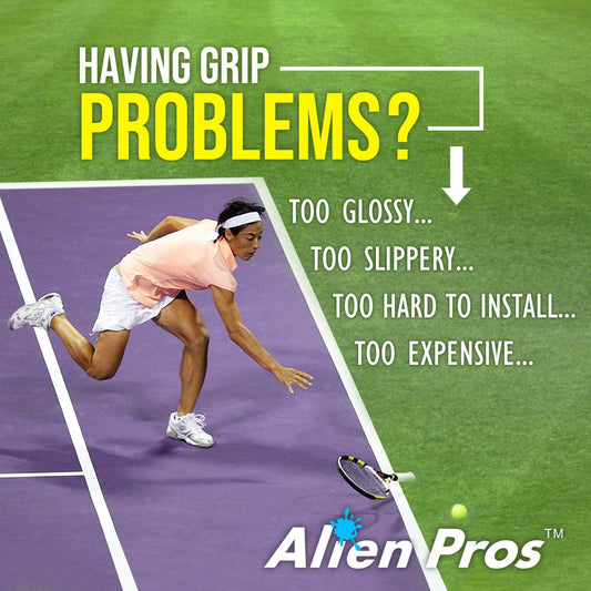Tennis Racket Grip Tape (6 Grips) – Precut and Light Tac Feel Tennis Grip – Tennis Overgrip Grip Tape Tennis Racket – Wrap Your Racquet for High Performance (6 Grips)