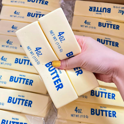 Butter Slow Rising Squishy，Squishy Toy,Dumpling Stress Balls,Fidget Toy | butter squishy Party Favor Gift squeeze toy cheese squishy back to school