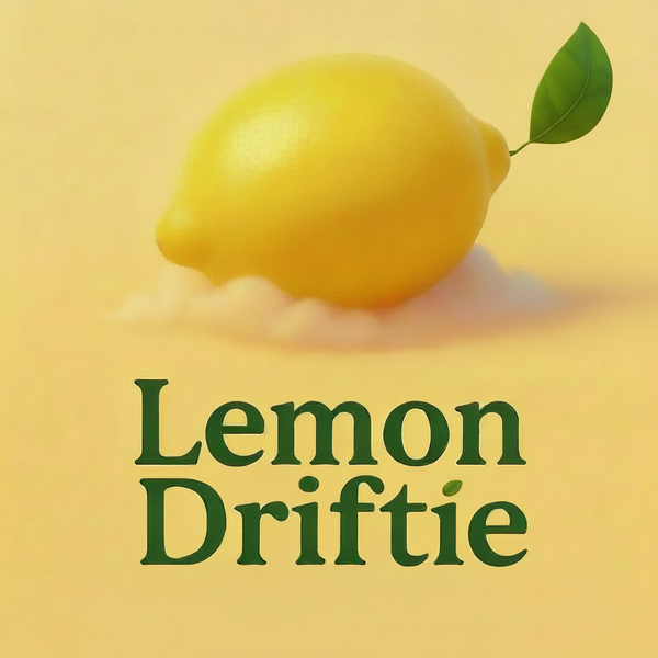 LemonDriftie Logo - Single Leaf Up