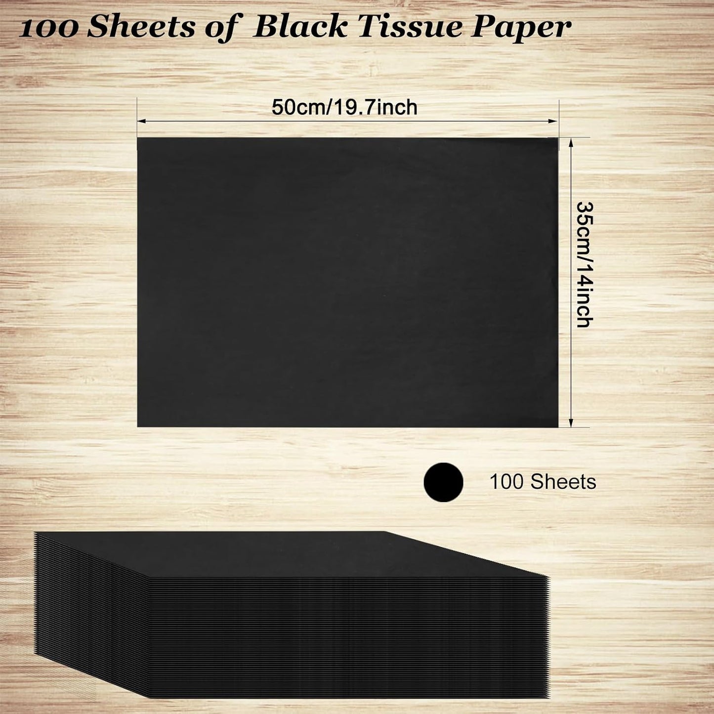 100 Sheets Yellow Tissue Paper Artdly 14 x 20 Inches Yellow Wrapping Paper Bulk for Weddings Birthday DIY Project Christmas