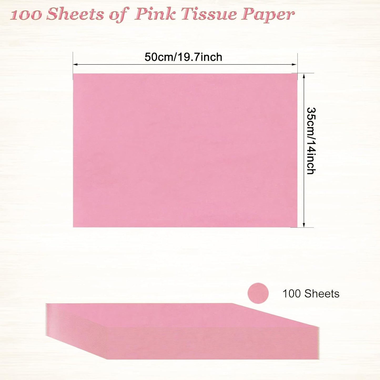 100 Sheets Yellow Tissue Paper Artdly 14 x 20 Inches Yellow Wrapping Paper Bulk for Weddings Birthday DIY Project Christmas