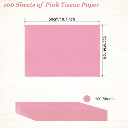 100 Sheets Yellow Tissue Paper Artdly 14 x 20 Inches Yellow Wrapping Paper Bulk for Weddings Birthday DIY Project Christmas