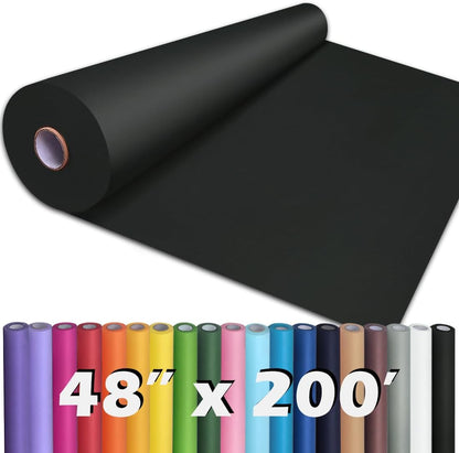 36" x 2,400" (200') Lemon Yellow Kraft Paper Roll for Craft Bulletin Board Paper Art Table Covering Crafting Gift Wrapping Bouquet Packing Parcel 80GSM 55LB (Lemon Yellow, 36" x 200')