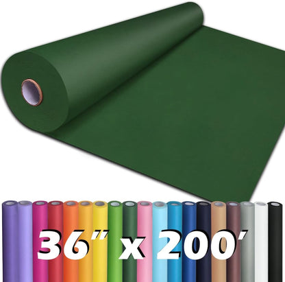 36" x 2,400" (200') Lemon Yellow Kraft Paper Roll for Craft Bulletin Board Paper Art Table Covering Crafting Gift Wrapping Bouquet Packing Parcel 80GSM 55LB (Lemon Yellow, 36" x 200')