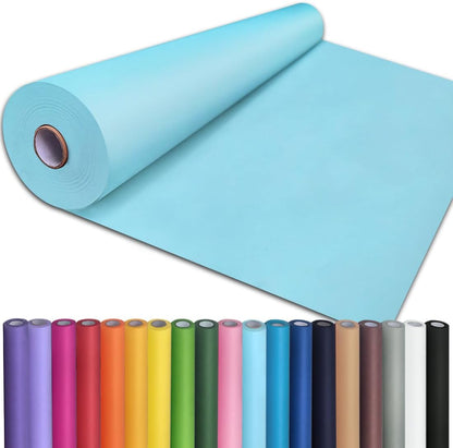 36" x 2,400" (200') Lemon Yellow Kraft Paper Roll for Craft Bulletin Board Paper Art Table Covering Crafting Gift Wrapping Bouquet Packing Parcel 80GSM 55LB (Lemon Yellow, 36" x 200')