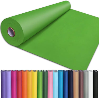 36" x 2,400" (200') Lemon Yellow Kraft Paper Roll for Craft Bulletin Board Paper Art Table Covering Crafting Gift Wrapping Bouquet Packing Parcel 80GSM 55LB (Lemon Yellow, 36" x 200')