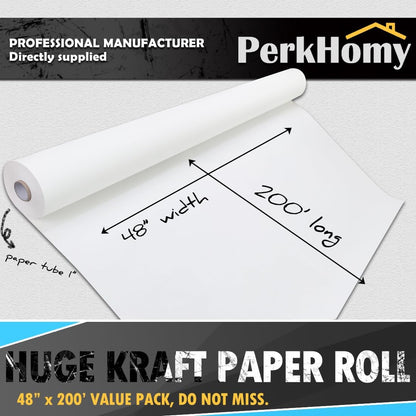 36" x 2,400" (200') Lemon Yellow Kraft Paper Roll for Craft Bulletin Board Paper Art Table Covering Crafting Gift Wrapping Bouquet Packing Parcel 80GSM 55LB (Lemon Yellow, 36" x 200')