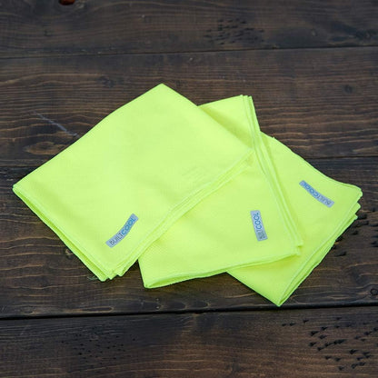 Adult Cooling Towel - Men & Women Chilly, Lightweight, Soft, Neck and Face Cooling Towel for Sport, Camping, Hunting, One Size, Hi Vis Safety Yellow, 3 Pack