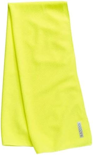 Adult Cooling Towel - Men & Women Chilly, Lightweight, Soft, Neck and Face Cooling Towel for Sport, Camping, Hunting, One Size, Hi Vis Safety Yellow, 3 Pack