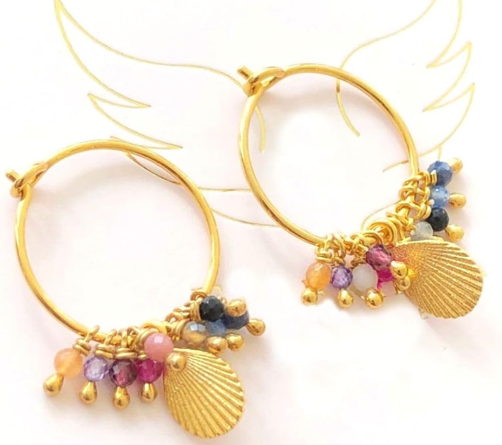 100pcs Adabele Tarnish Resistant 20mm 18K Yellow Gold Plated Round Hoop | Beading Circle Wire Loop, 0.7mm/21 Gauge, For Earrings Pendant Charm Wine Glass Craft Jewelry Making