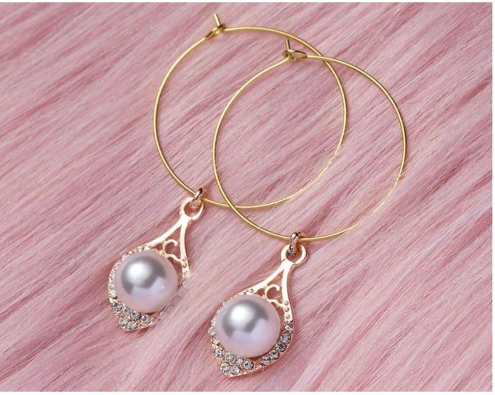 100pcs Adabele Tarnish Resistant 20mm 18K Yellow Gold Plated Round Hoop | Beading Circle Wire Loop, 0.7mm/21 Gauge, For Earrings Pendant Charm Wine Glass Craft Jewelry Making