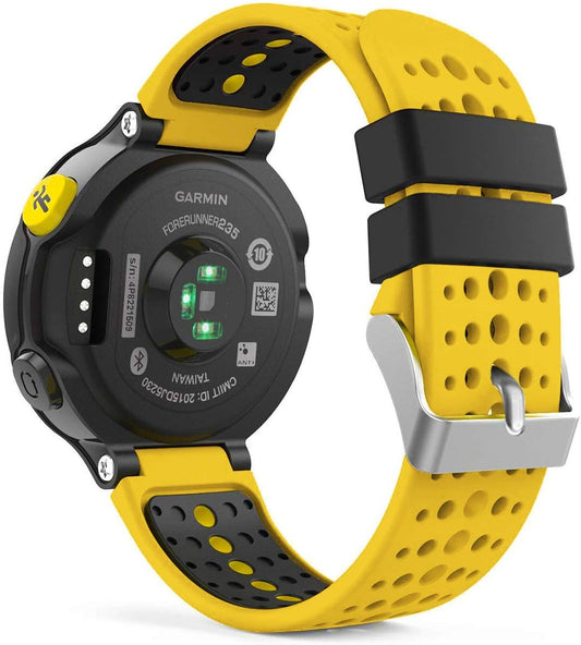 Band Compatible with Garmin Forerunner 235, Soft Silicone Replacement Watch Band Strap Wristband for 220/230/235/620/630/735XT/235 Lite Smart Watch for Women Men