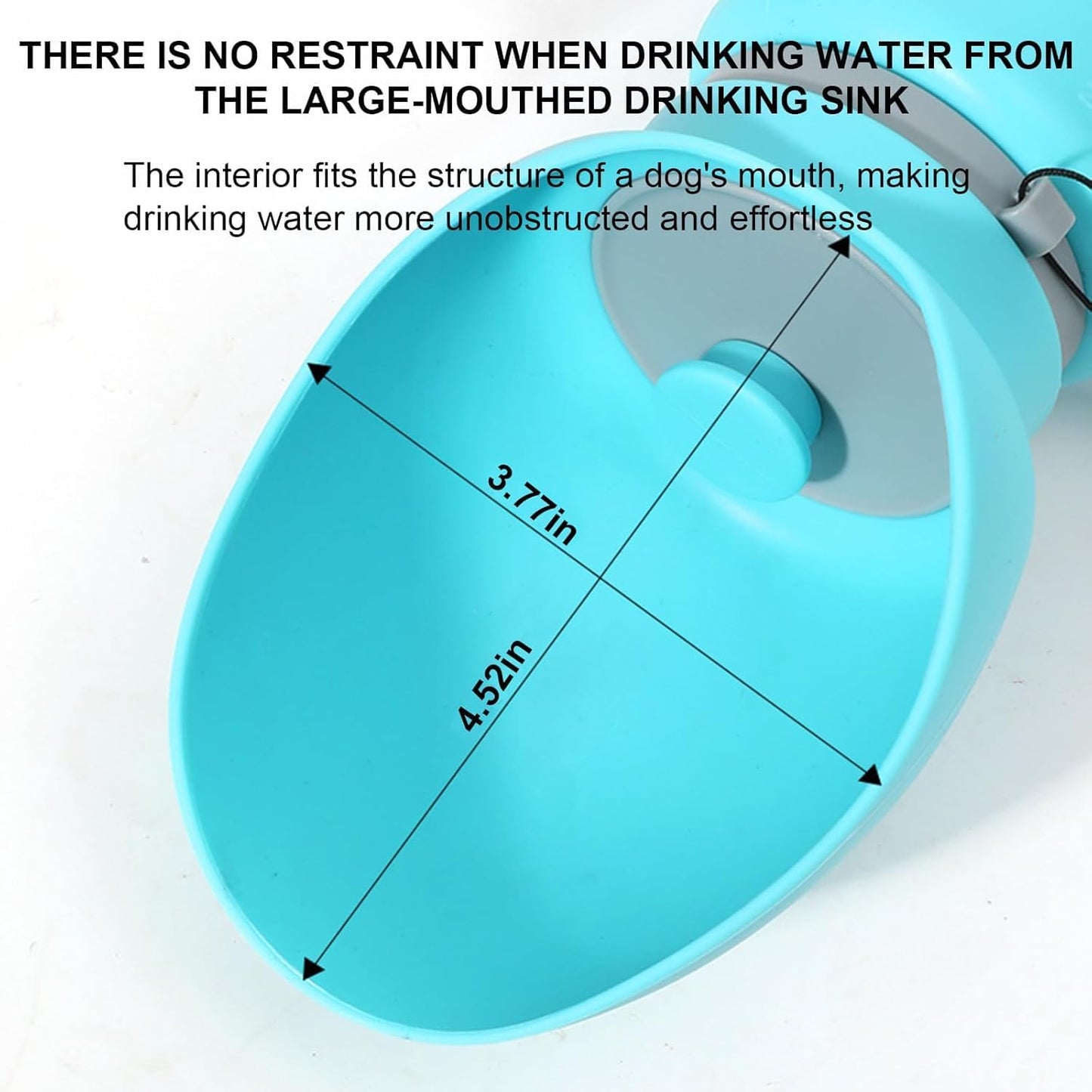 Sippy Cup Portable Foldable Pet Water Bottle – Compact Collapsible Dog & Cat Travel Cup – Food-Grade Silicone & PP, BPA-Free – Leak-Proof for Walking, Travel & Outdoor Use - Sun Yellow