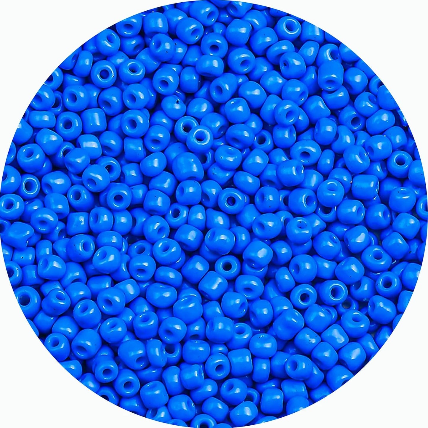 Legefo 4mm Glass Seed Beads Bulk, Yellow 6/0 Small Mini Pony Seed Beads, Tiny Round Craft Bead for Bracelet Necklace Wrist Jewelry Making Beading Weaving DIY Crafts Supplies, 1000pcs