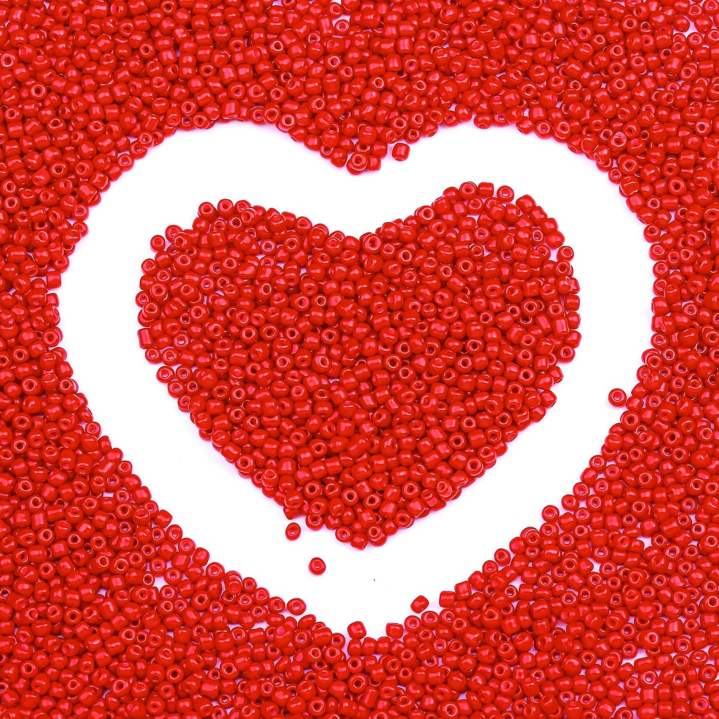Legefo 4mm Glass Seed Beads Bulk, Yellow 6/0 Small Mini Pony Seed Beads, Tiny Round Craft Bead for Bracelet Necklace Wrist Jewelry Making Beading Weaving DIY Crafts Supplies, 1000pcs