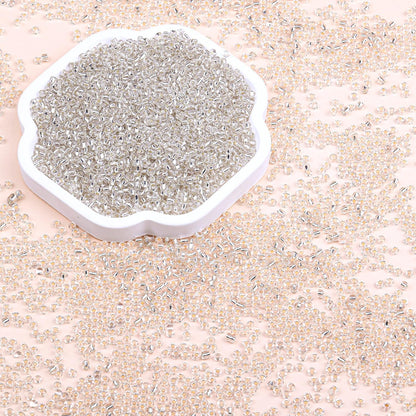 Legefo 4mm Glass Seed Beads Bulk, Yellow 6/0 Small Mini Pony Seed Beads, Tiny Round Craft Bead for Bracelet Necklace Wrist Jewelry Making Beading Weaving DIY Crafts Supplies, 1000pcs