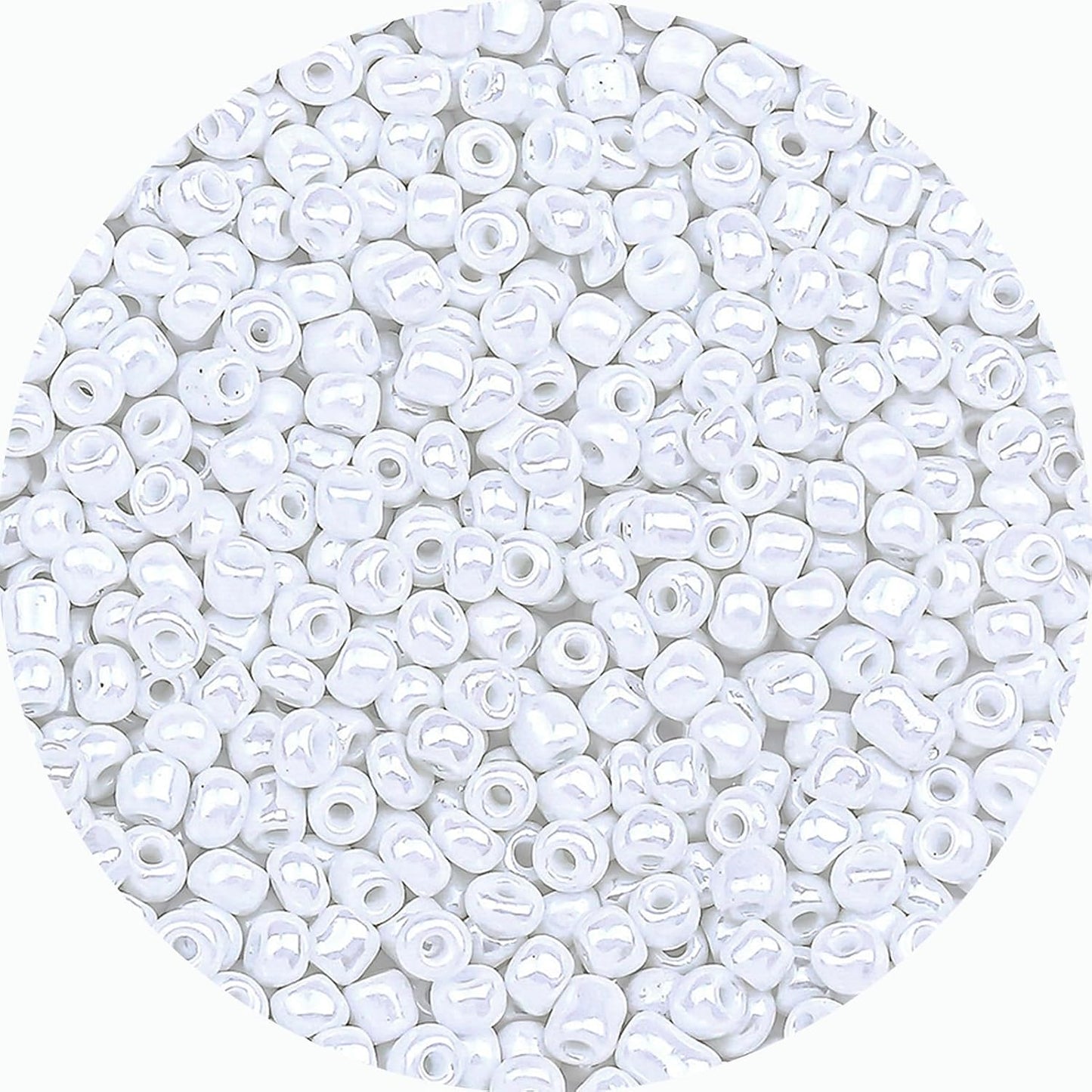 Legefo 4mm Glass Seed Beads Bulk, Yellow 6/0 Small Mini Pony Seed Beads, Tiny Round Craft Bead for Bracelet Necklace Wrist Jewelry Making Beading Weaving DIY Crafts Supplies, 1000pcs