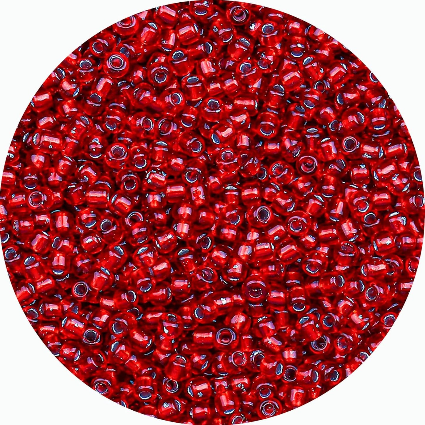 Legefo 4mm Glass Seed Beads Bulk, Yellow 6/0 Small Mini Pony Seed Beads, Tiny Round Craft Bead for Bracelet Necklace Wrist Jewelry Making Beading Weaving DIY Crafts Supplies, 1000pcs