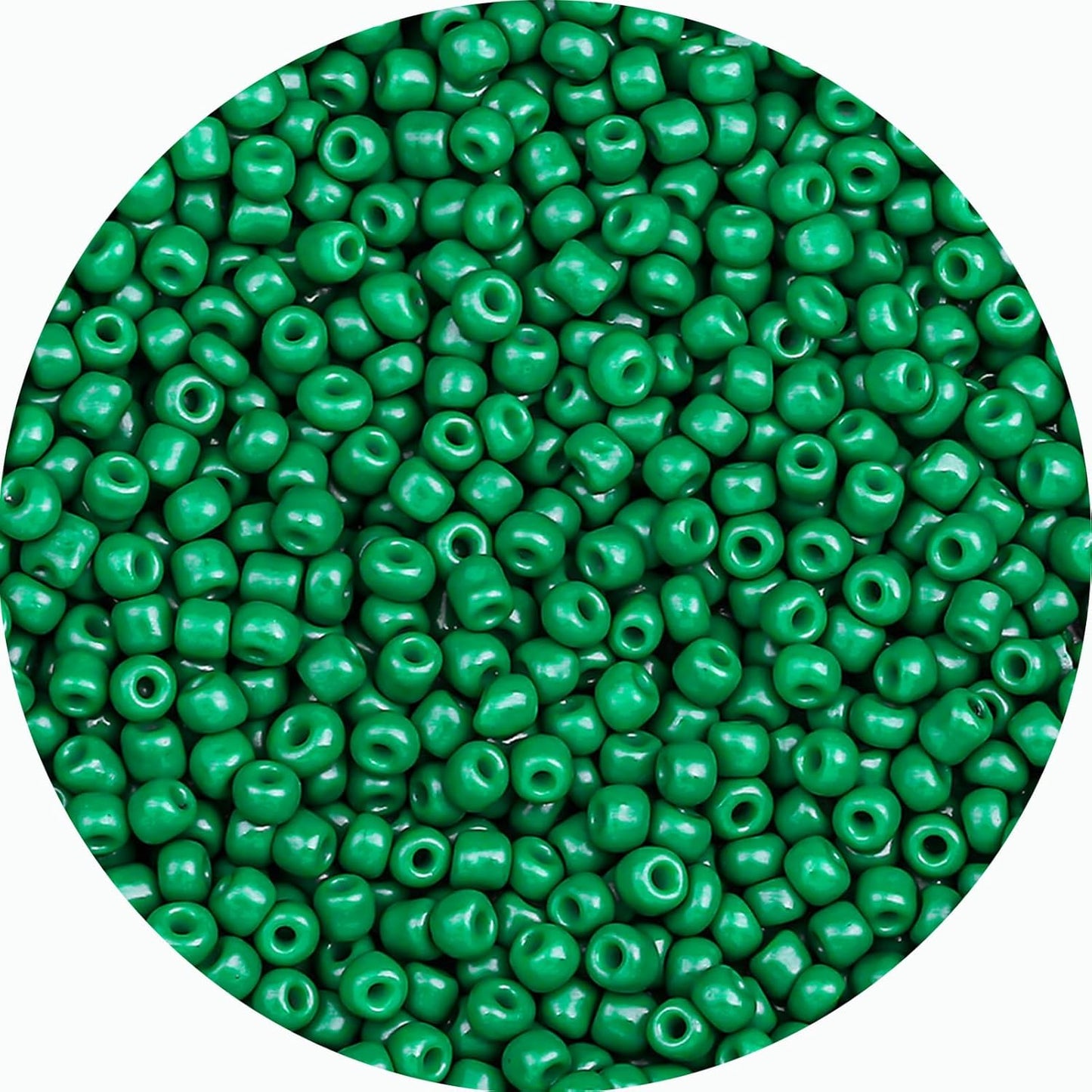 Legefo 4mm Glass Seed Beads Bulk, Yellow 6/0 Small Mini Pony Seed Beads, Tiny Round Craft Bead for Bracelet Necklace Wrist Jewelry Making Beading Weaving DIY Crafts Supplies, 1000pcs