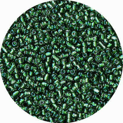 Legefo 4mm Glass Seed Beads Bulk, Yellow 6/0 Small Mini Pony Seed Beads, Tiny Round Craft Bead for Bracelet Necklace Wrist Jewelry Making Beading Weaving DIY Crafts Supplies, 1000pcs
