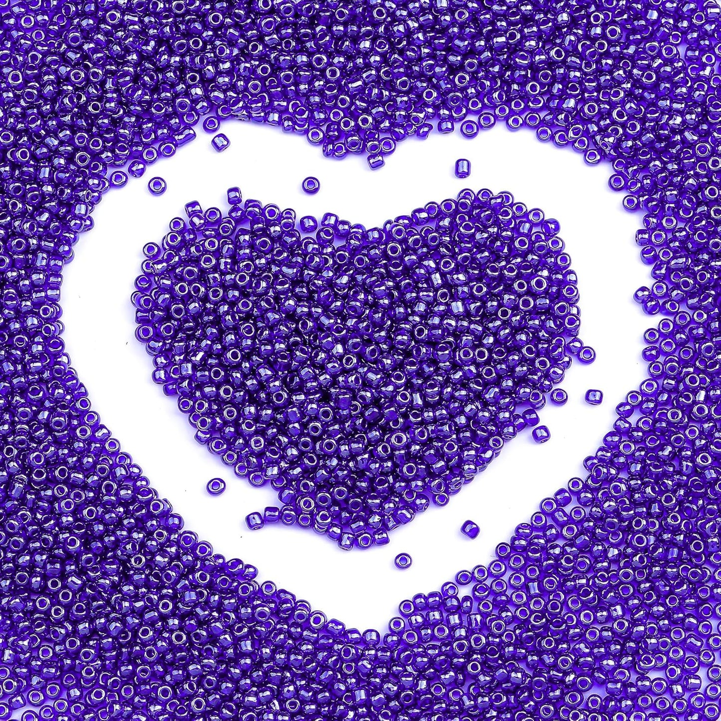 Legefo 4mm Glass Seed Beads Bulk, Yellow 6/0 Small Mini Pony Seed Beads, Tiny Round Craft Bead for Bracelet Necklace Wrist Jewelry Making Beading Weaving DIY Crafts Supplies, 1000pcs
