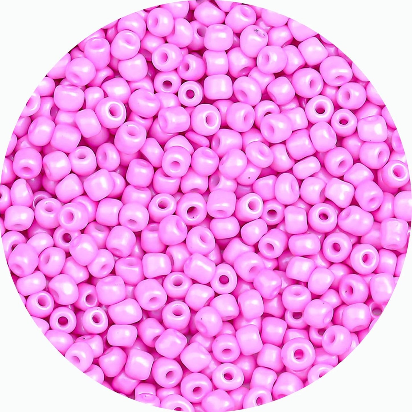 Legefo 4mm Glass Seed Beads Bulk, Yellow 6/0 Small Mini Pony Seed Beads, Tiny Round Craft Bead for Bracelet Necklace Wrist Jewelry Making Beading Weaving DIY Crafts Supplies, 1000pcs
