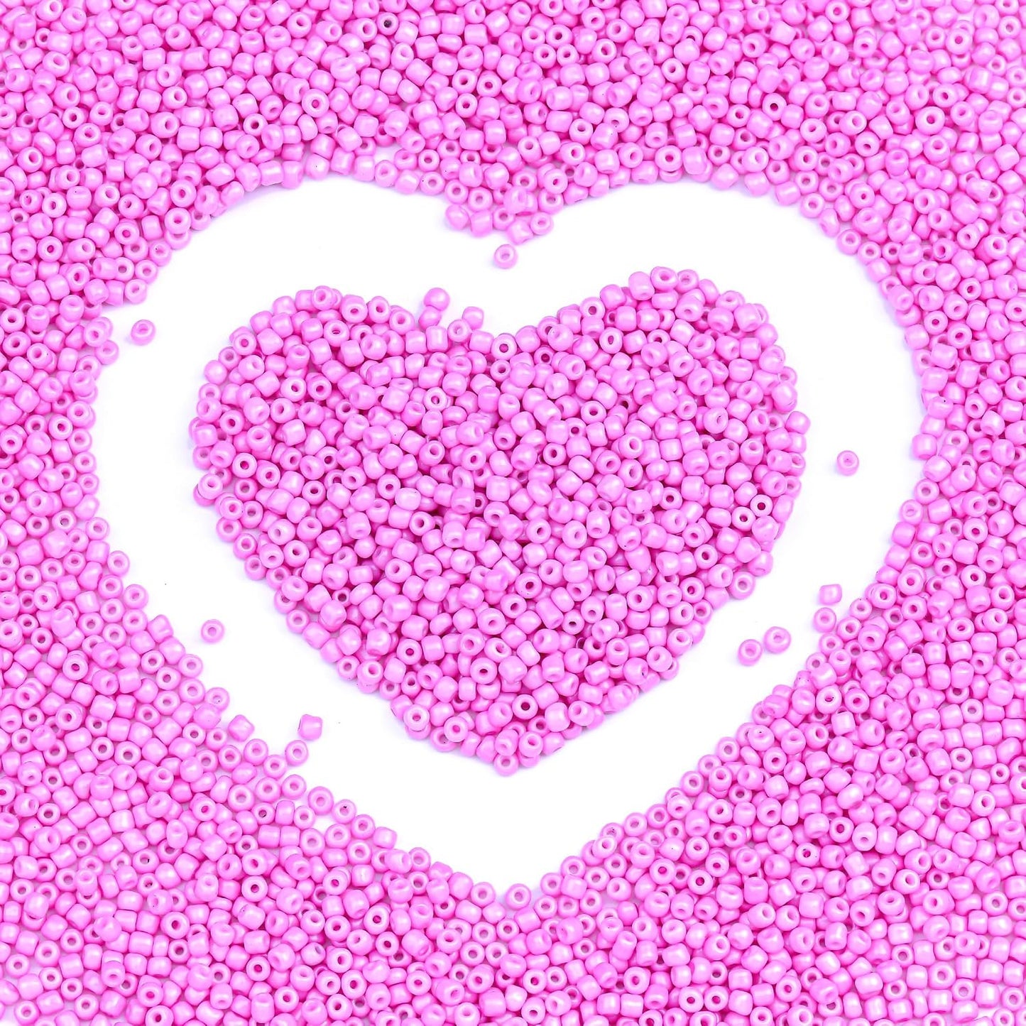 Legefo 4mm Glass Seed Beads Bulk, Yellow 6/0 Small Mini Pony Seed Beads, Tiny Round Craft Bead for Bracelet Necklace Wrist Jewelry Making Beading Weaving DIY Crafts Supplies, 1000pcs