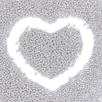 Legefo 4mm Glass Seed Beads Bulk, Yellow 6/0 Small Mini Pony Seed Beads, Tiny Round Craft Bead for Bracelet Necklace Wrist Jewelry Making Beading Weaving DIY Crafts Supplies, 1000pcs