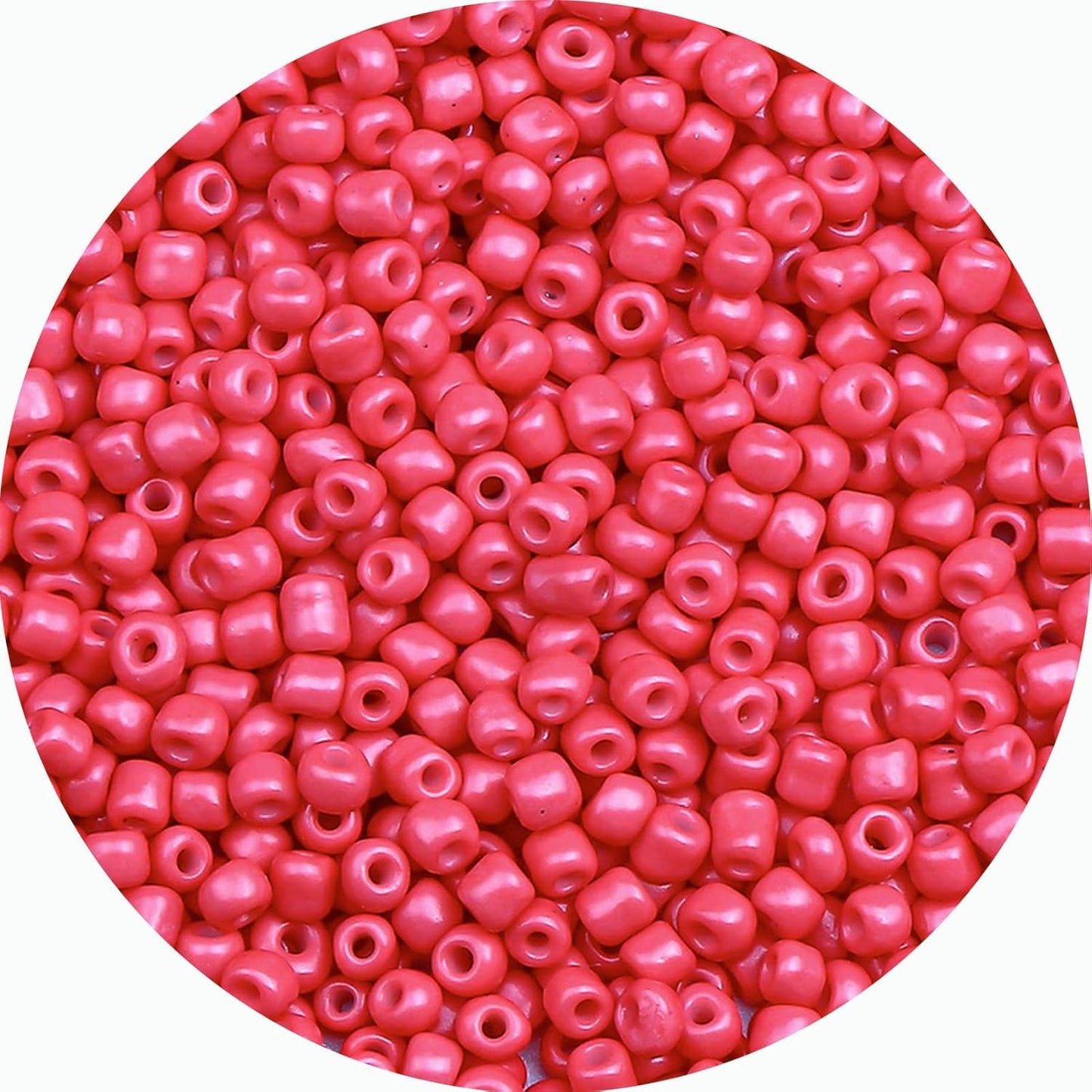 Legefo 4mm Glass Seed Beads Bulk, Yellow 6/0 Small Mini Pony Seed Beads, Tiny Round Craft Bead for Bracelet Necklace Wrist Jewelry Making Beading Weaving DIY Crafts Supplies, 1000pcs
