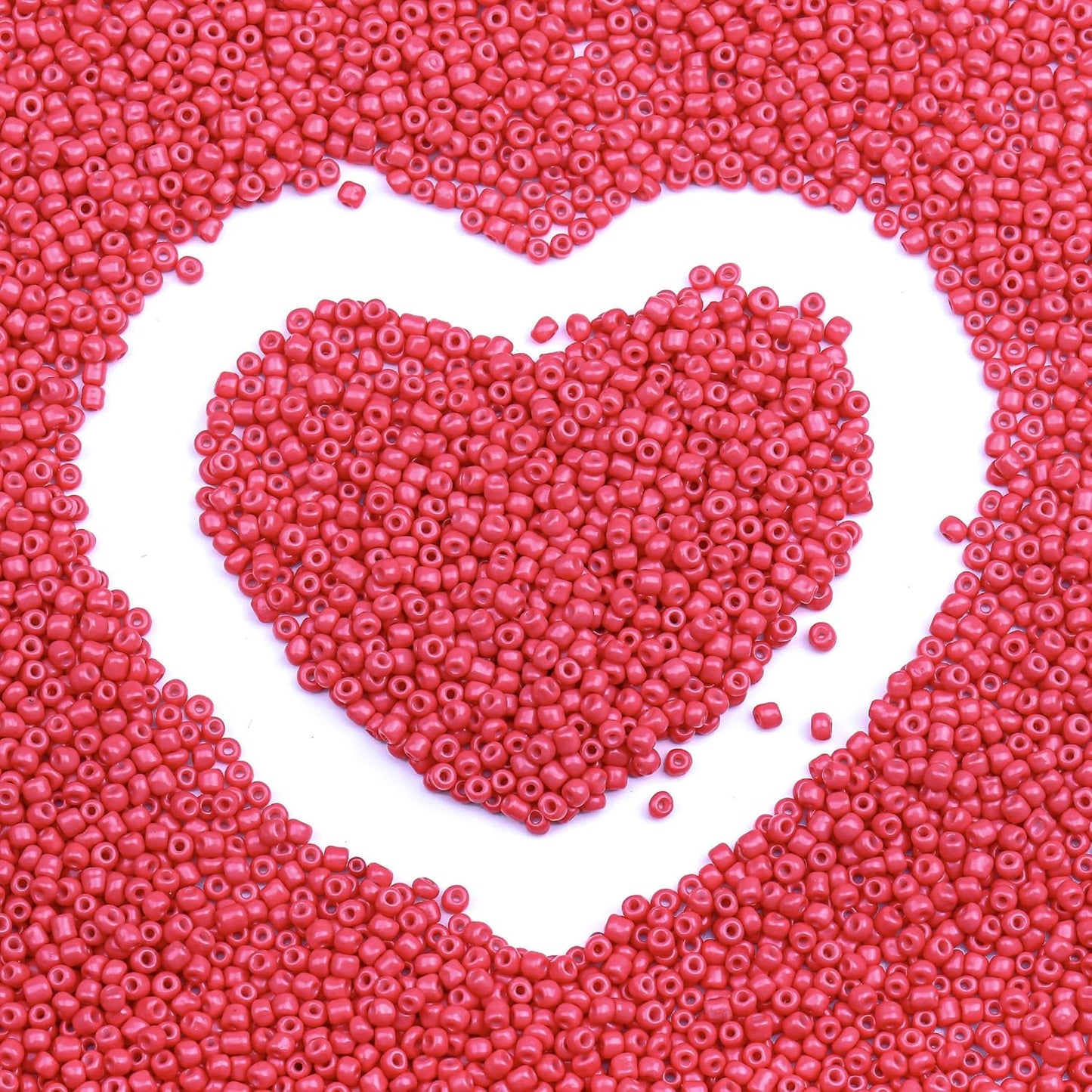 Legefo 4mm Glass Seed Beads Bulk, Yellow 6/0 Small Mini Pony Seed Beads, Tiny Round Craft Bead for Bracelet Necklace Wrist Jewelry Making Beading Weaving DIY Crafts Supplies, 1000pcs