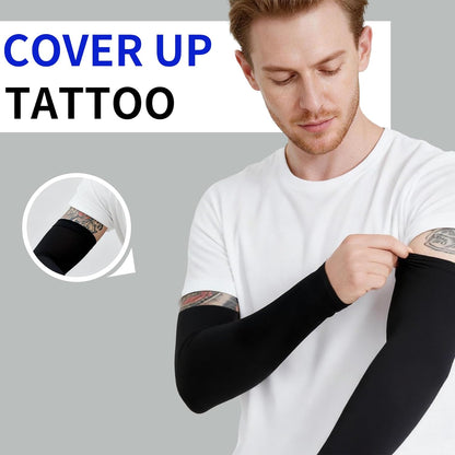 Cooling Arm Sleeves UV Protection Compression for Men Women | 6 Pairs, UPF 50, Sports Compression,Tattoo Cover Up ,Fittness,Baseball,Basketball,Cycling,Hiking,Football,Outdoor