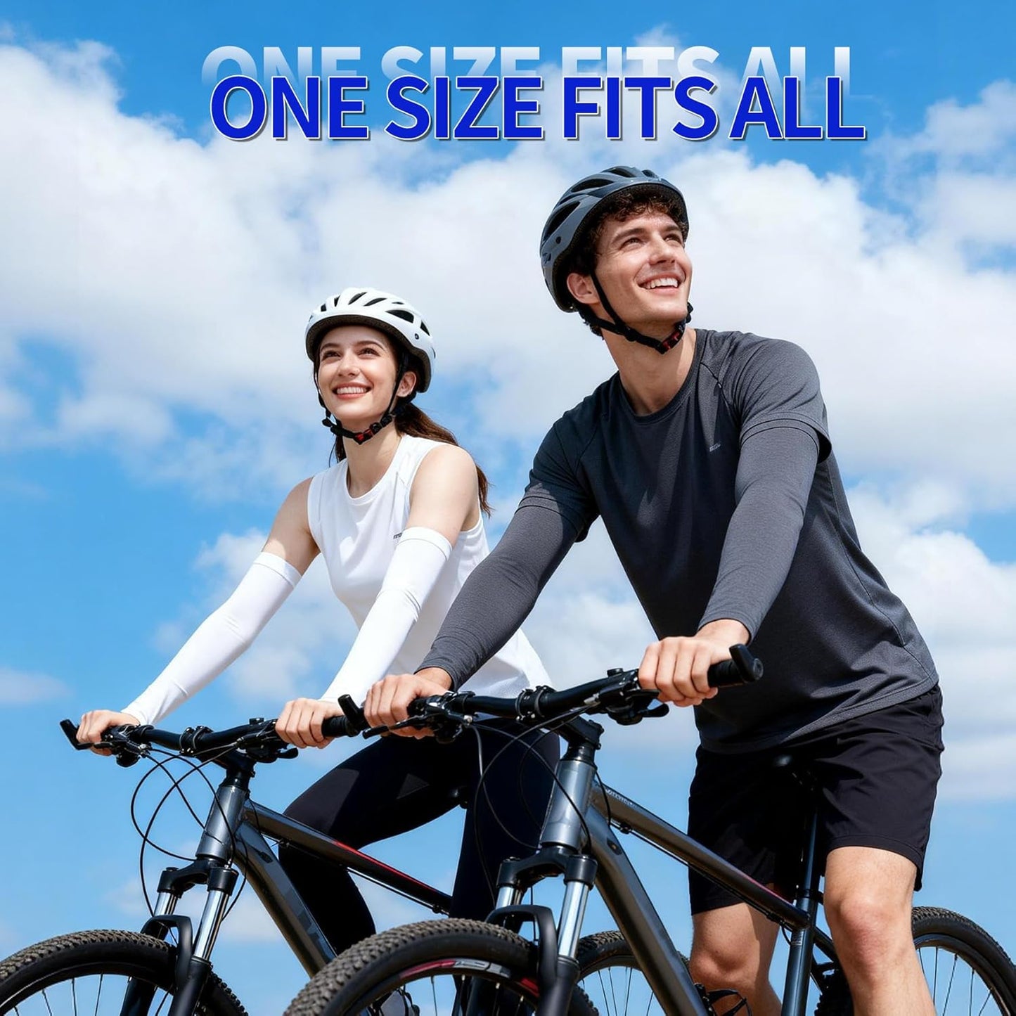 Cooling Arm Sleeves UV Protection Compression for Men Women | 6 Pairs, UPF 50, Sports Compression,Tattoo Cover Up ,Fittness,Baseball,Basketball,Cycling,Hiking,Football,Outdoor