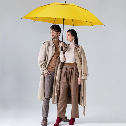 Golf Umbrella, Large Oversize Windproof Heavy Duty Umbrellas for Rain, Extra Large 62/68/72 INCH XL Sports Umbrella for Soccer Baseball Games, 2 Person Family Outdoor Use