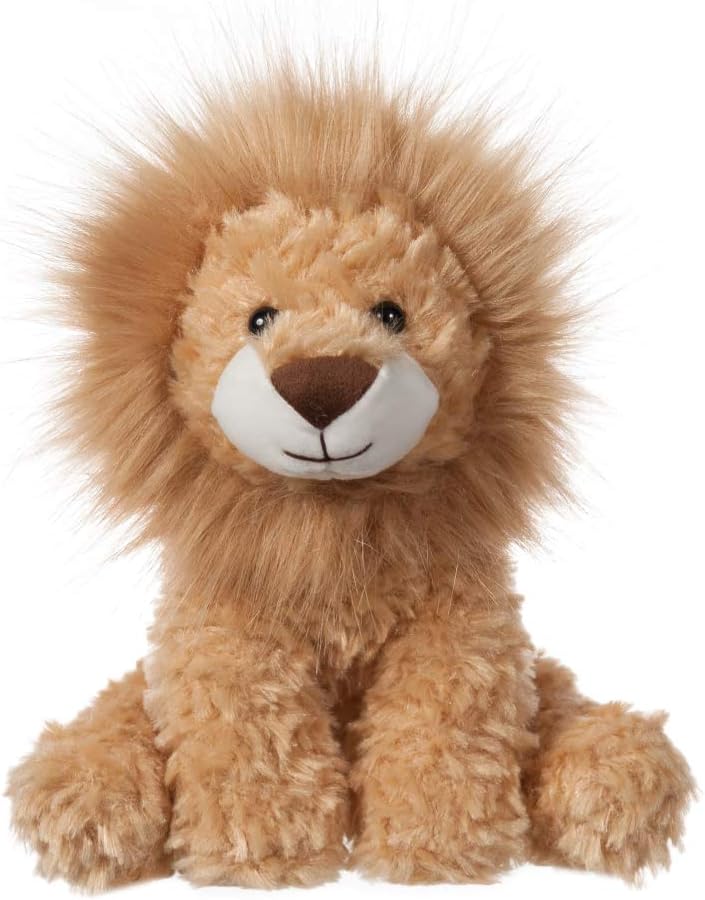 Toys Plush Yellow Plush Lion Soft Stuffed Animal for Kids 8''