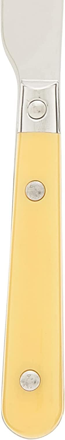 International Le Prix 4-Piece Stainless Steel Hostess Serving Set, Mimosa Yellow