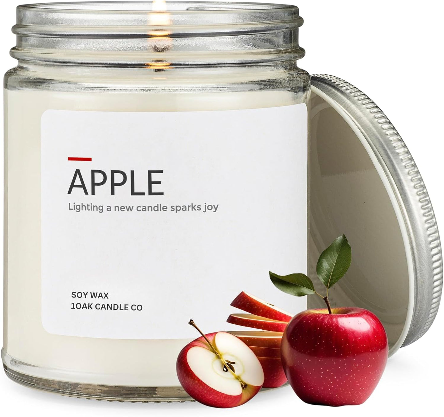 1OAK Lemon Candle - Citrus Candles for Home, Kitchen, & Summer - Fruity Candles Scented - Long Burning Premium Soy Wax Candle - Hand-Poured (7oz.)