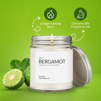 1OAK Lemon Candle - Citrus Candles for Home, Kitchen, & Summer - Fruity Candles Scented - Long Burning Premium Soy Wax Candle - Hand-Poured (7oz.)