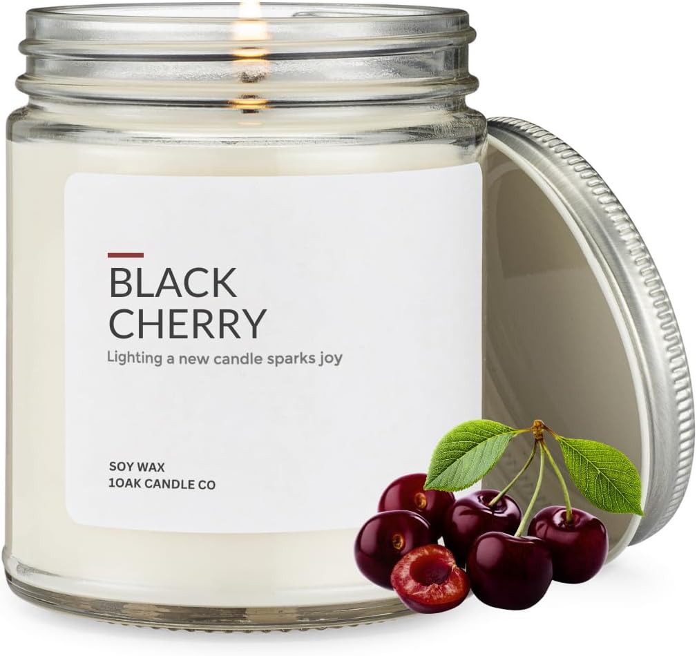 1OAK Lemon Candle - Citrus Candles for Home, Kitchen, & Summer - Fruity Candles Scented - Long Burning Premium Soy Wax Candle - Hand-Poured (7oz.)
