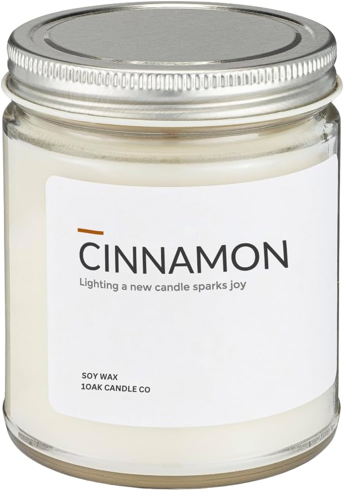 1OAK Lemon Candle - Citrus Candles for Home, Kitchen, & Summer - Fruity Candles Scented - Long Burning Premium Soy Wax Candle - Hand-Poured (7oz.)