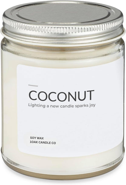 1OAK Lemon Candle - Citrus Candles for Home, Kitchen, & Summer - Fruity Candles Scented - Long Burning Premium Soy Wax Candle - Hand-Poured (7oz.)