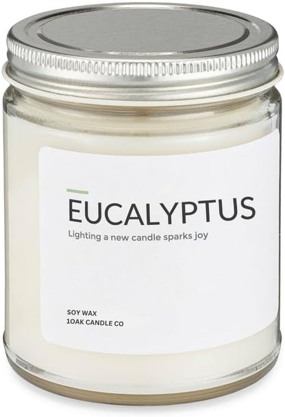 1OAK Lemon Candle - Citrus Candles for Home, Kitchen, & Summer - Fruity Candles Scented - Long Burning Premium Soy Wax Candle - Hand-Poured (7oz.)