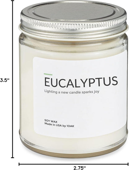1OAK Lemon Candle - Citrus Candles for Home, Kitchen, & Summer - Fruity Candles Scented - Long Burning Premium Soy Wax Candle - Hand-Poured (7oz.)