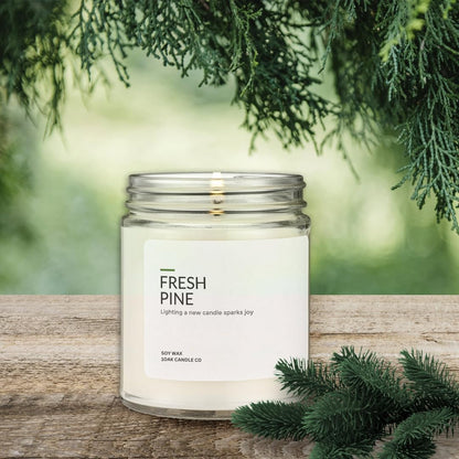1OAK Lemon Candle - Citrus Candles for Home, Kitchen, & Summer - Fruity Candles Scented - Long Burning Premium Soy Wax Candle - Hand-Poured (7oz.)