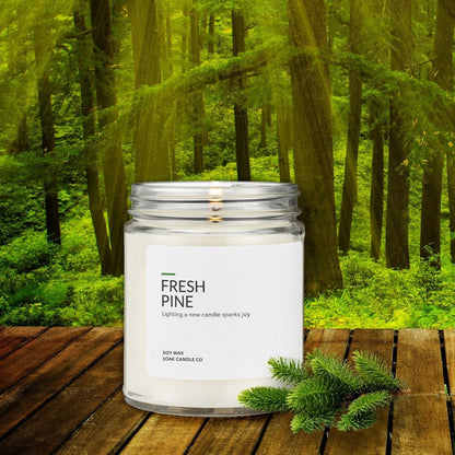 1OAK Lemon Candle - Citrus Candles for Home, Kitchen, & Summer - Fruity Candles Scented - Long Burning Premium Soy Wax Candle - Hand-Poured (7oz.)