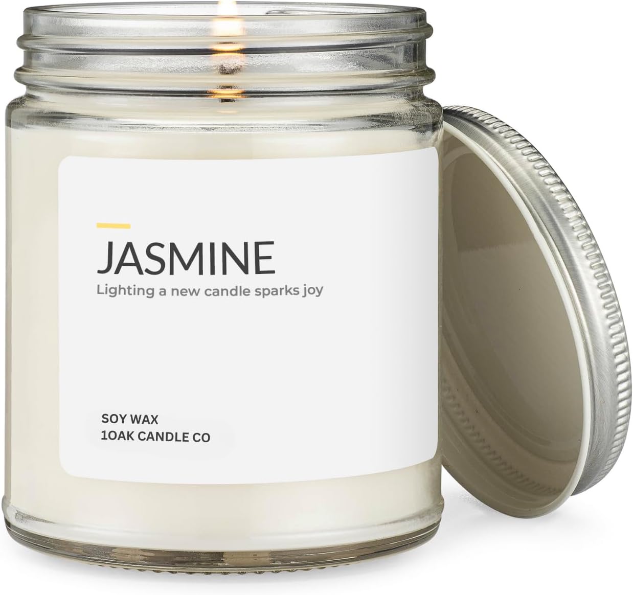 1OAK Lemon Candle - Citrus Candles for Home, Kitchen, & Summer - Fruity Candles Scented - Long Burning Premium Soy Wax Candle - Hand-Poured (7oz.)
