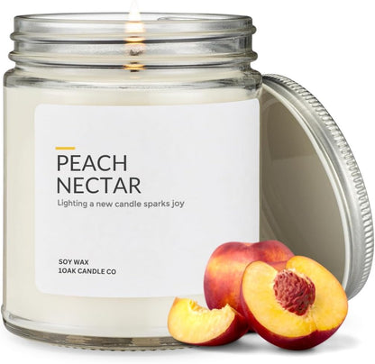 1OAK Lemon Candle - Citrus Candles for Home, Kitchen, & Summer - Fruity Candles Scented - Long Burning Premium Soy Wax Candle - Hand-Poured (7oz.)