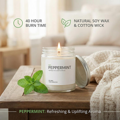 1OAK Lemon Candle - Citrus Candles for Home, Kitchen, & Summer - Fruity Candles Scented - Long Burning Premium Soy Wax Candle - Hand-Poured (7oz.)