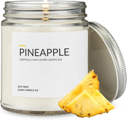 1OAK Lemon Candle - Citrus Candles for Home, Kitchen, & Summer - Fruity Candles Scented - Long Burning Premium Soy Wax Candle - Hand-Poured (7oz.)